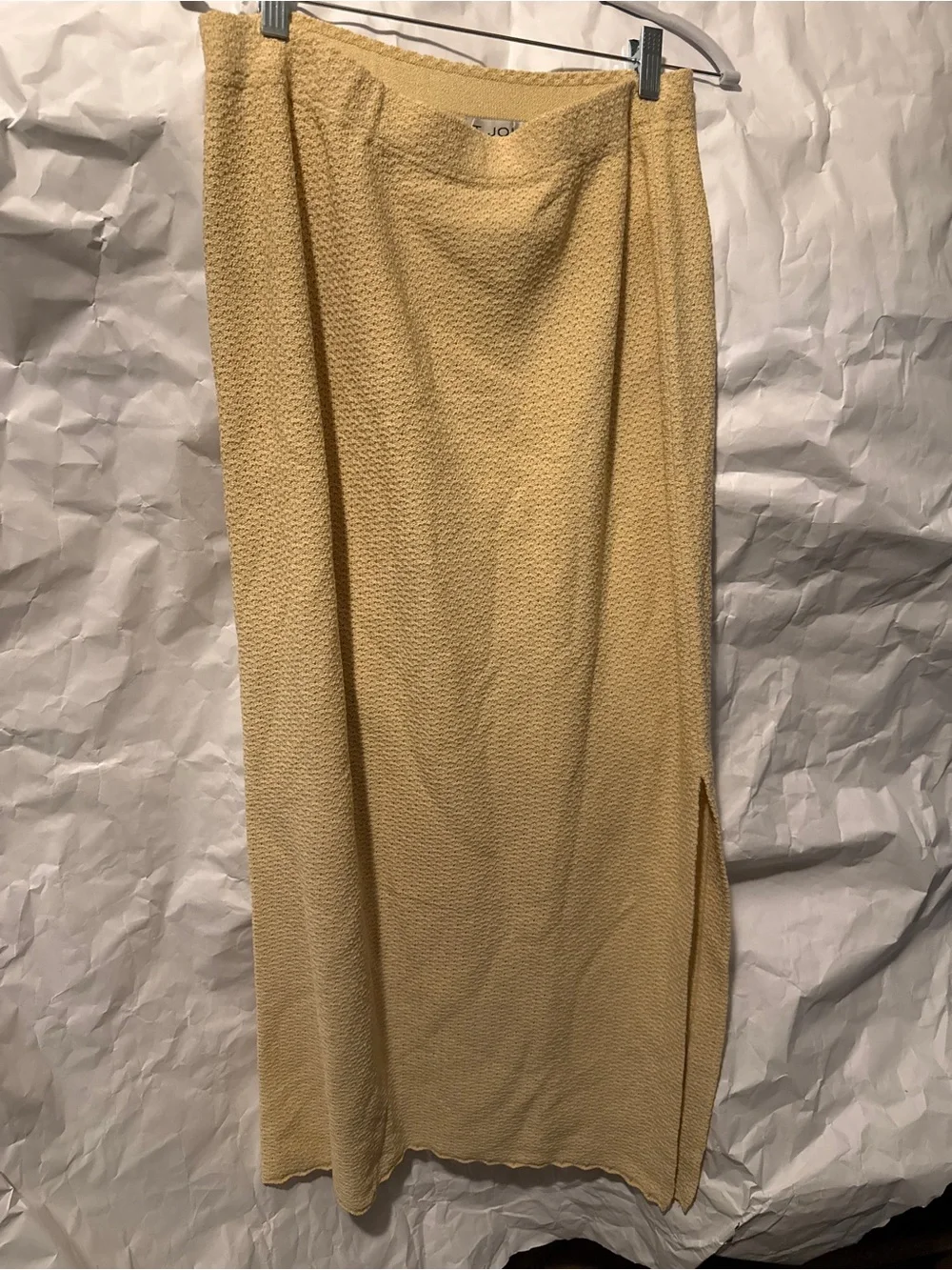 St. John Collection Cream Knit Crewneck Sweater